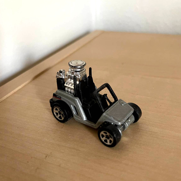 Hot Wheels 1998 Fore Wheeler Silver Hot Rod Golf Cart Vintage Diecast Used - Picture 4 of 12